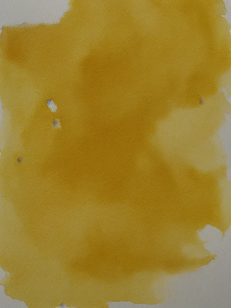 Prompt: yellow background watercolor trending on artstation