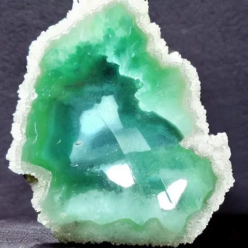 Image similar to green fluorite geode