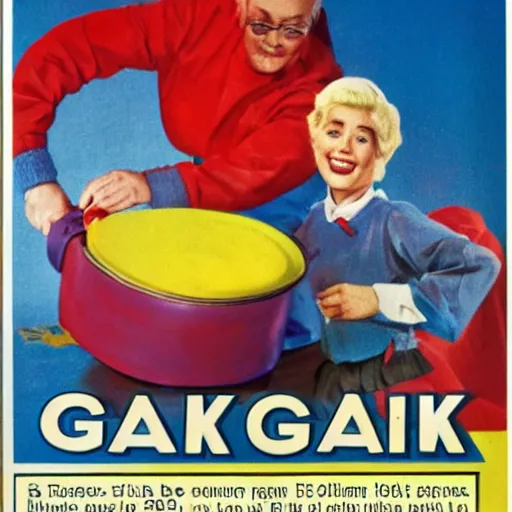 Image similar to advertisement for GAK, GAK advert