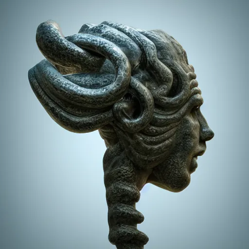 Image similar to greek hydra with head being a car, cinematic, diffuse light, ultrarealistic