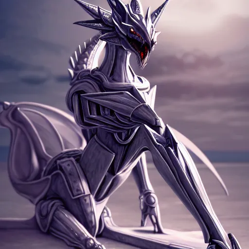 Image similar to very close up foot shot, detailed foot shot, hyperdetailed elegant beautiful stunning hot anthropomorphic mecha female dragon showing detailed sharp dragon feet close to camera, laying on beach, sharp claws, sharp silver armor, elegant legs, feet art, warframe destiny fanart, giantess art, dragon paws, furaffinity, deviantart, octane, ekasportal