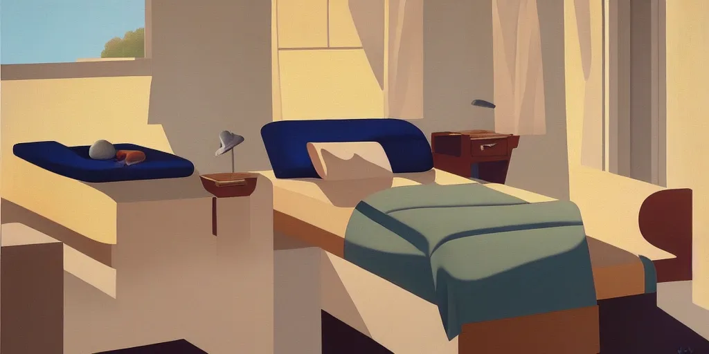 Image similar to bed, summer evening, kenton nelson