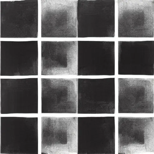 Image similar to black squares on 4 corners, nothing else