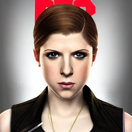 Prompt: anna kendrick gta v character poster