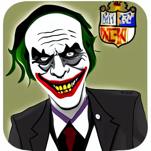 Image similar to The Joker as a football manager