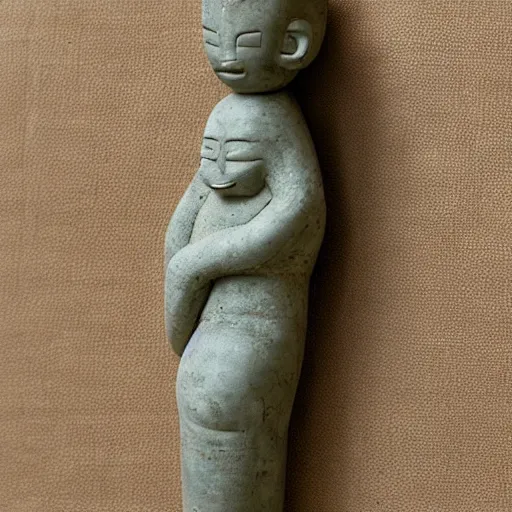 Image similar to fertility idol, prehistoric figurine