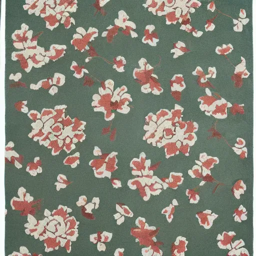 Image similar to ! Japanese-style floral carpet soft color