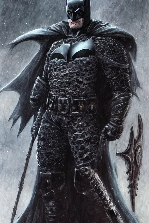 full body concept art of Batman wearing viking armor | Stable Diffusion |  OpenArt