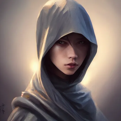 Prompt: the hooded one , made by Stanley Artgerm Lau, WLOP, Rossdraws, ArtStation, CGSociety, concept art, cgsociety, octane render, trending on artstation, artstationHD, artstationHQ, unreal engine, 4k, 8k,