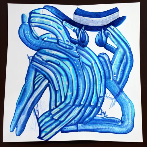 Image similar to blue fart