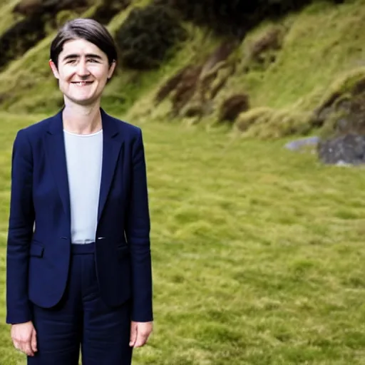 Prompt: chloe swarbrick rules over aotearoa new zealand with an iron fist