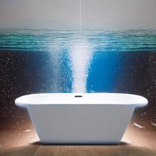 Image similar to photo of a bathtub underwater