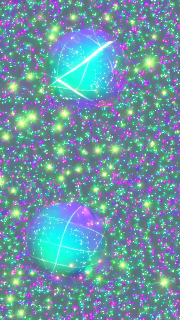 Image similar to popworld 3 d y 2 k quantum computing and sparkles, seapunk