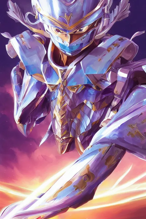 Image similar to 3 d 2 0 2 2 knights of the zodiac saint seiya battle for sanctuary hero suit armor comics mask minimalist, behance hd by jesper ejsing, by rhads, makoto shinkai and lois van baarle, ilya kuvshinov, rossdraws global illumination