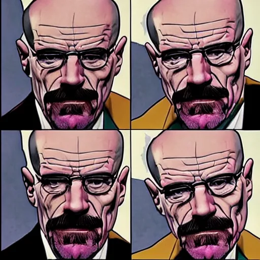 Image similar to Walter White as The Joker