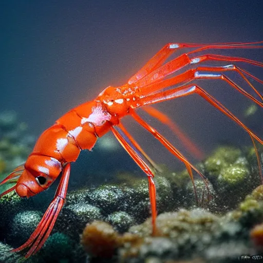 Prompt: the most beautiful neocaridina shrimp, diffuse lighting, intricate, elegant, highly detailed, lifelike, photorealistic, digital painting, illustration, concept art, smooth, sharp focus, A24!film cinematography, unreal engine, cinematic, hyper realism, high detail, octane render, dream like atmosphere 8k