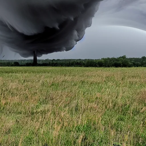 Image similar to A tornado