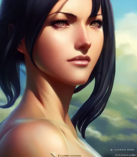 Prompt: beautiful portrait of Nico Robin , character design by charlie bowater, ross tran, artgerm, and makoto shinkai, detailed, soft lighting, rendered in octane