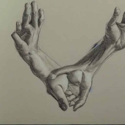 Image similar to artist sketches gesture poses sketches of hands by George Bridgman