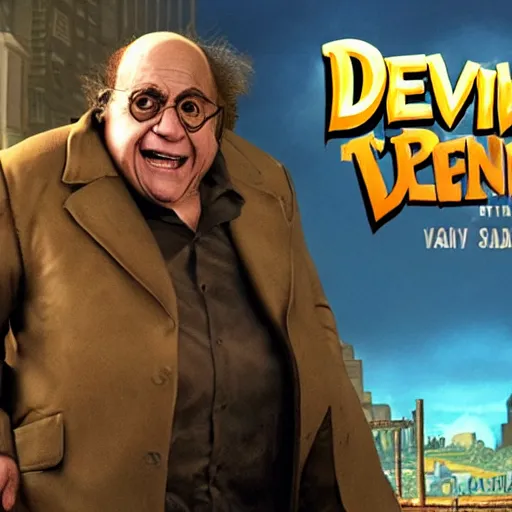 Prompt: videogame screenshot of danny devito in the darkness 2 ( 2 0 1 2 )