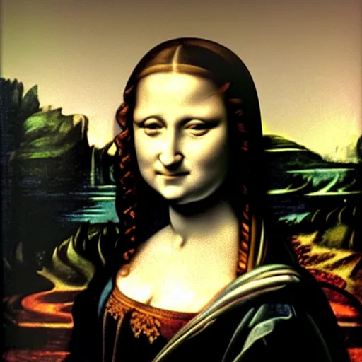 Image similar to monalisa as madonna look alike, highly detailed, 8 k resolution, art by caravaggio, modern art