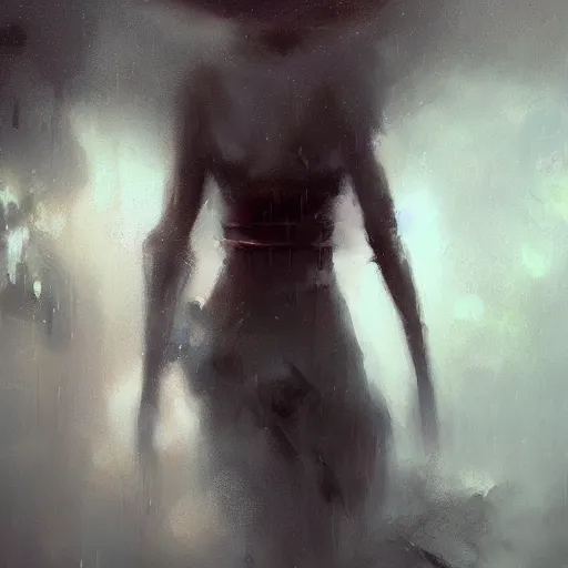 Image similar to thunderstorm in marrakech, dramatic lighting, lovecraftian, painted by raymond swanland, painted by greg rutkowski, painted by jeremy mann, painted by artgerm, painted by igor kieryluk, trending on artstation