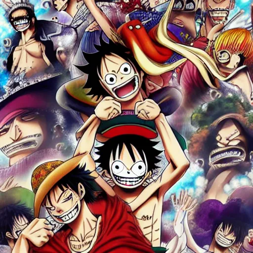 Image similar to IShowSpeed, anime art, One Piece high detail, high quality,