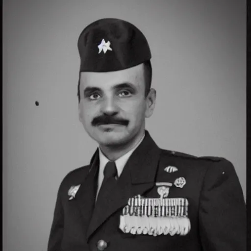 Prompt: a photo of a colonel zeitel - n 9