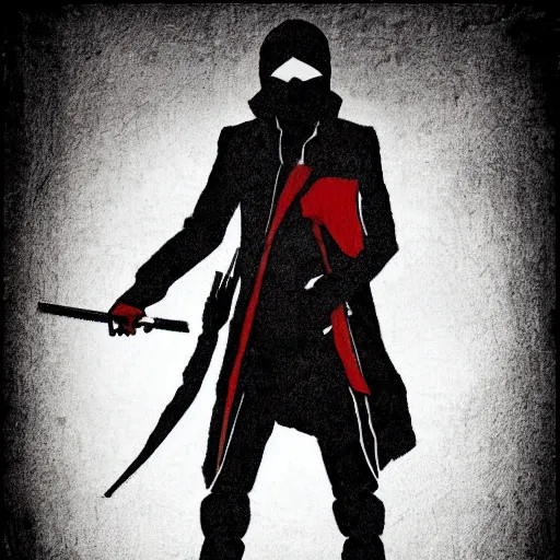 Prompt: an edgy teen assassin