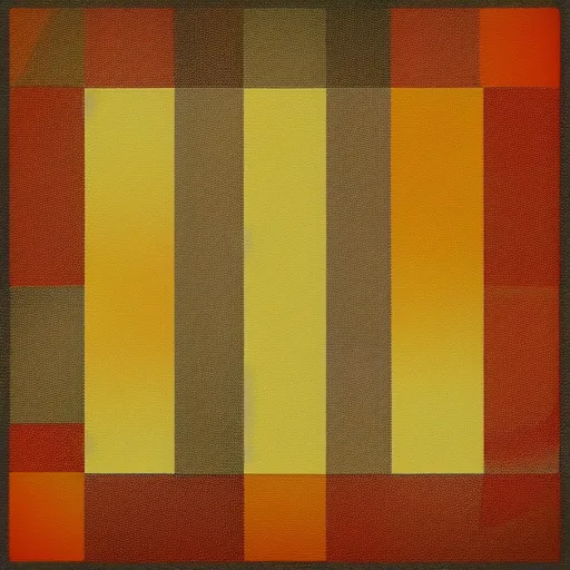 Prompt: bauhaus painting warm tones 4 k matte with square grid