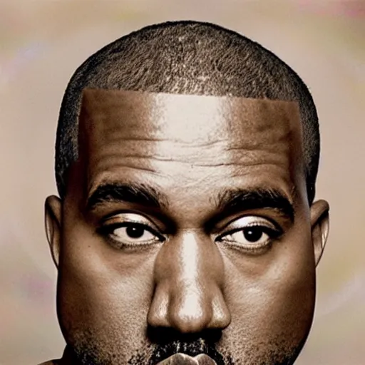 Prompt: kanye album cover