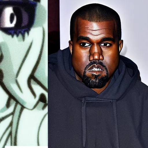 Image similar to Kanye west in Naruto