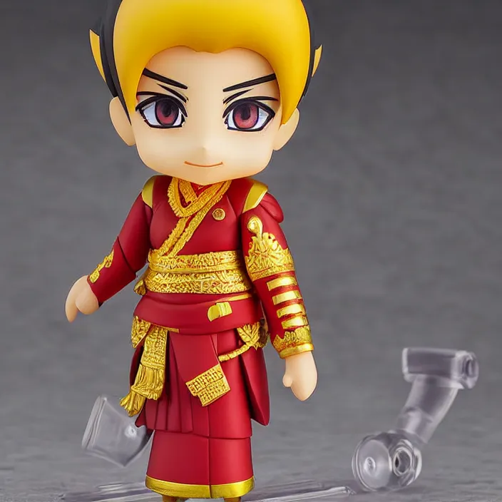 Prompt: Min Aung Hlaing from Myanmar, An anime Nendoroid of dictator Min Aung Hlaing from Myanmar , figurine, detailed product photo