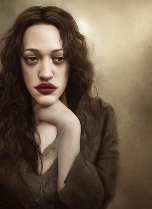 Image similar to portrait of Kat Dennings, hyperrealistic mixed media high resolution scamander from conan, stunning 3d render inspired art by István Sándorfi and Greg Rutkowski and Unreal Engine, perfect symmetry, dim volumetric lighting, 8k octane beautifully detailed render, post-processing, extremely hyper-detailed, intricate, epic composition, highly detailed attributes, highly detailed atmosphere, full body shot, cinematic lighting, masterpiece, no trending on artstation, very very detailed, masterpiece, stunning, flawless structure, lifelike texture, perfection,