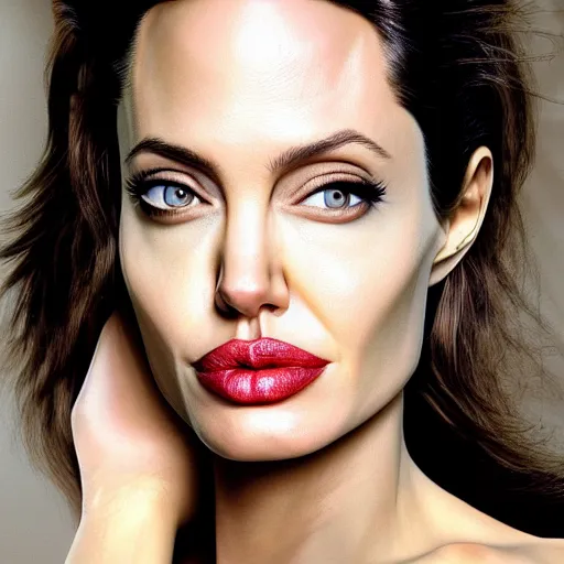 Image similar to angelina jolie fortnight skin