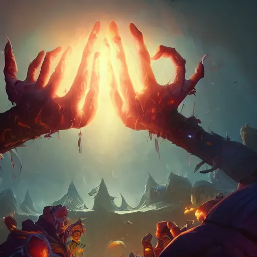 Prompt: glowing magic hands floating in the air, glowing magic hands floating, bright art masterpiece artstation. 8 k, sharp high quality artwork in style of jose daniel cabrera pena and greg rutkowski, concept art by tooth wu, blizzard warcraft artwork, hearthstone card game artwork, hands anatomy