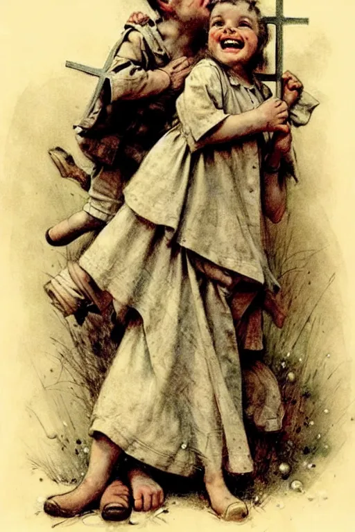 Prompt: ( ( ( ( ( 1 9 5 0 s bible cross ) ) ) ) ) by jean - baptiste monge!!!!!!!!!!!!!!!!!!!!!!!!!!!!!!