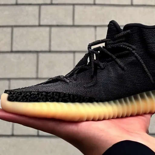 Image similar to charred yeezys, craigslist photo