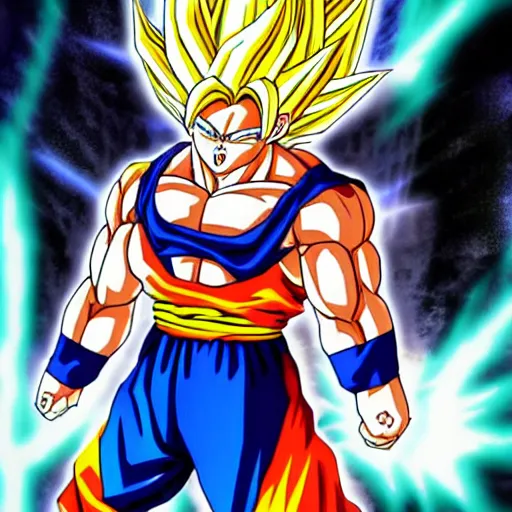 Image similar to super saiyan god goku vs ultra ego vegeta