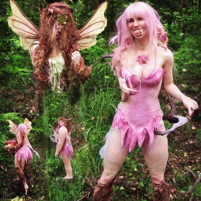 Prompt: Carnivore fairy