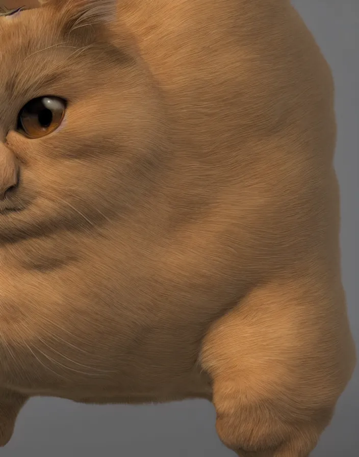 Image similar to a fat cat , Artstation,8K,4K, ultra realistic, super detailed