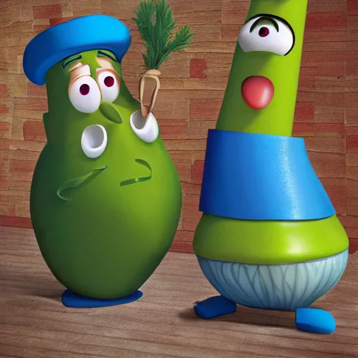 Image similar to jewish veggietales