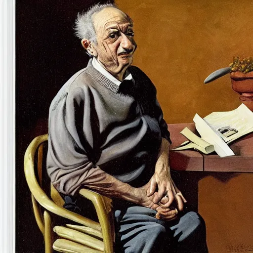 Image similar to portrait of antonio variacoes, painting by paula rego, high detail, high resolution