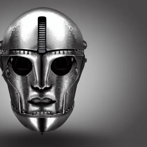 Image similar to head shot of a medieval android