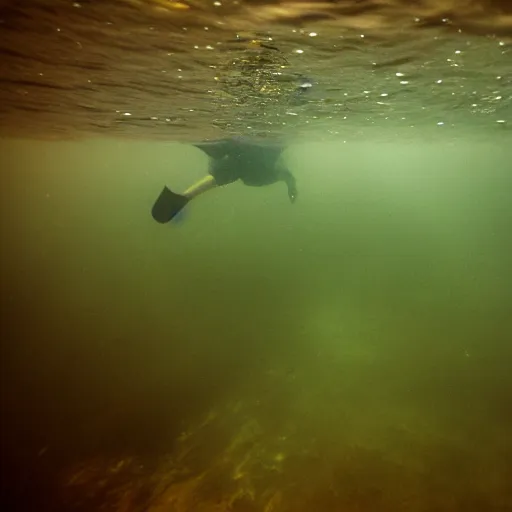 Prompt: Paris underwater, trending on 500px, canon 5D mk2