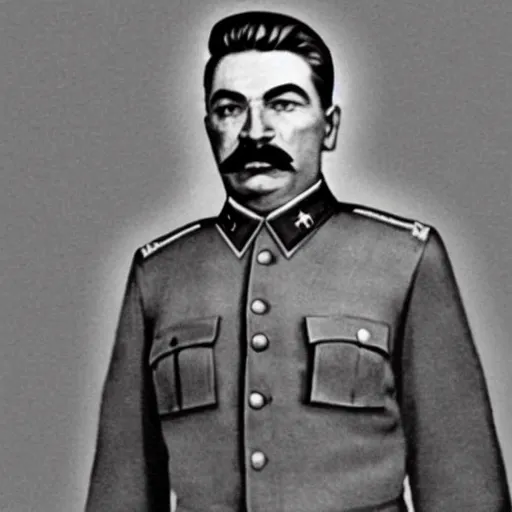 Prompt: Joseph Stalin dressed like a femboy