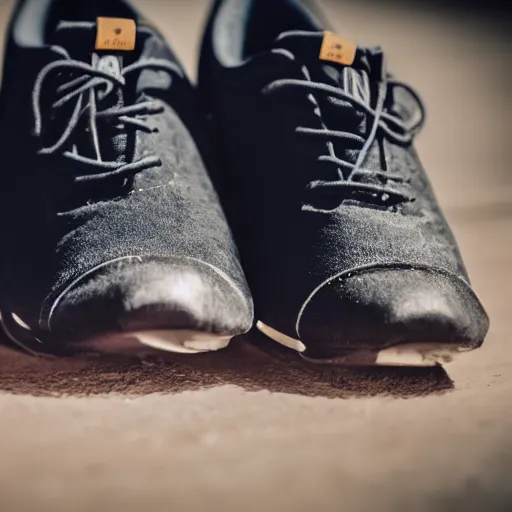 Prompt: high quality photo of running shoes victorian era , photography 4k, f1.8 anamorphic, bokeh, 4k, Canon, Nikon