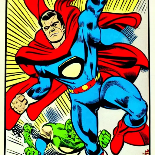 Image similar to superhero, clear focus, sharp focus, smooth, comic style, art by jack kirby