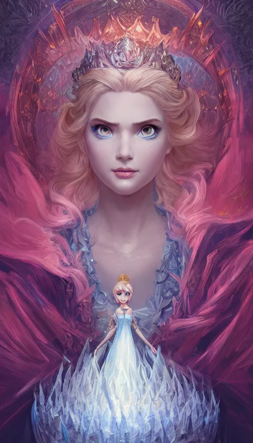 Prompt: frozen, fame of thrones, lord of daggers,princess Peach, neon, fibonacci, sweat drops, intricate fashion clothing, insane, intricate, highly detailed, digital painting, artstation, concept art, smooth, sharp focus, illustration, Unreal Engine 5, 8K, art by artgerm and greg rutkowski and alphonse mucha