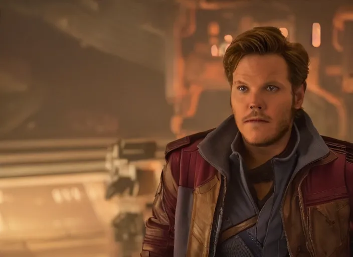 Image similar to a very high resolution image from a new movie, starlord. in a room full of 9 0's, mountains, directed by wes anderson